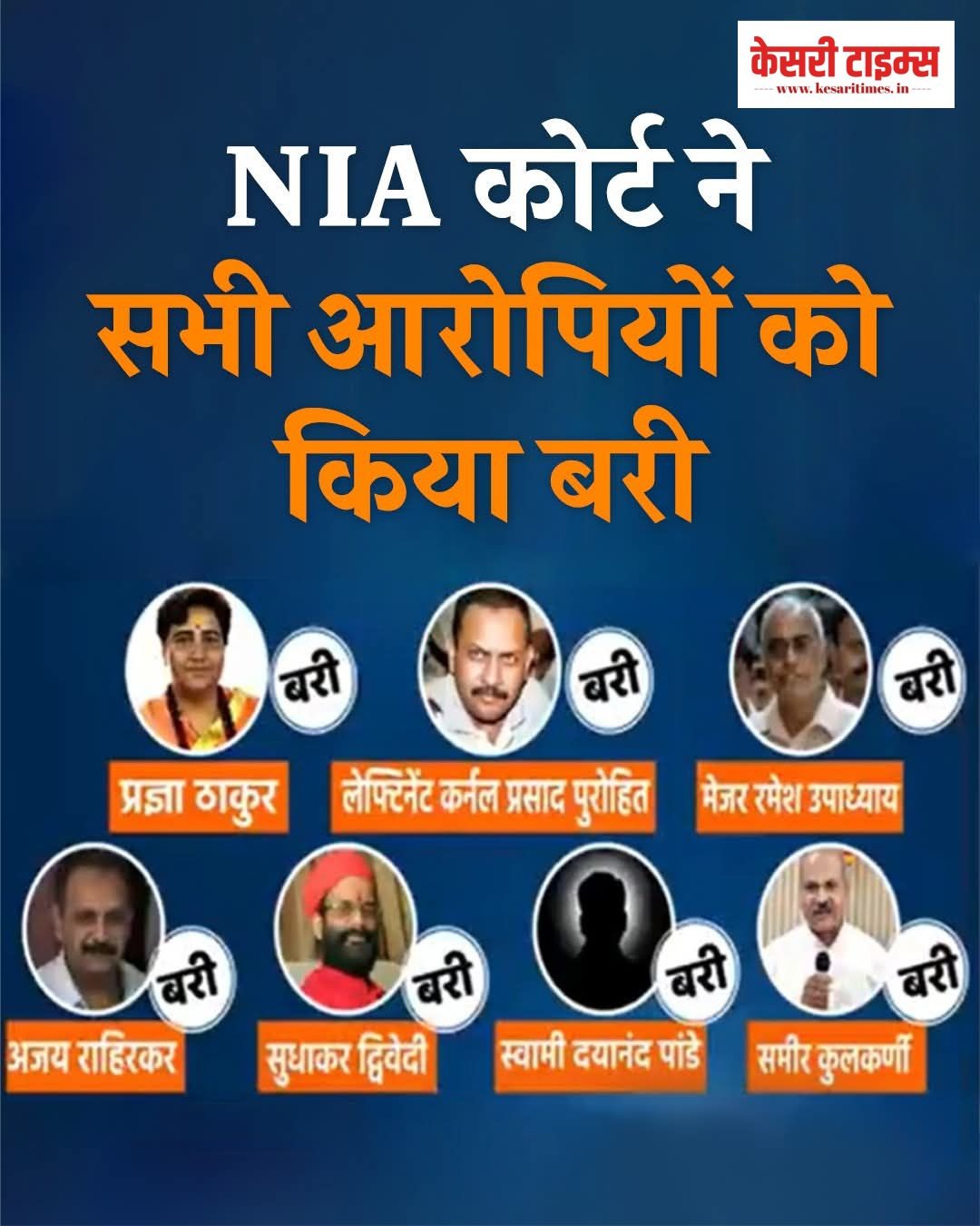 Big Breaking-मालेगांव ब्लास्ट मामले में 17 साल बाद फैसला… सभी आरोपी बरी हुए