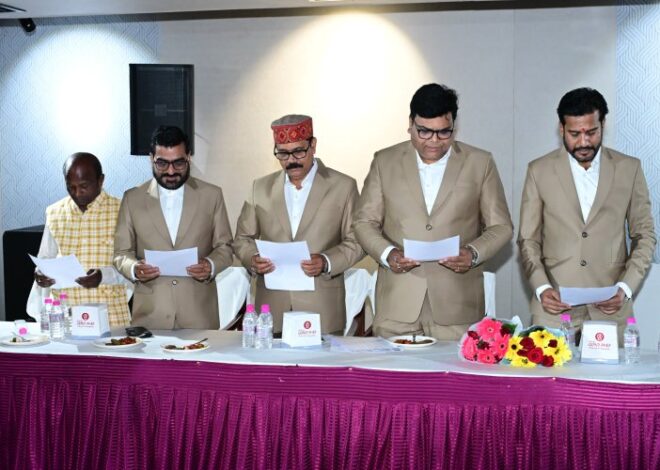 बिलासपुर प्रेस क्लब के नवनिर्वाचित पदाधिकारीयों को उपमुख्यमंत्री अरुण साव ने दिलाई शपथ, हर संभव सहयोग&nbsp; का दिया आश्वासन