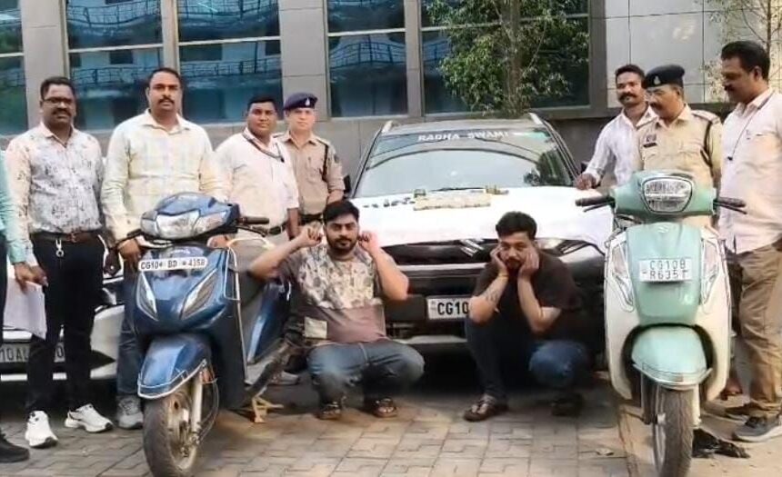 सट्टे के बड़े रैकेट का भंडाफोड़-ACCU और सिविल लाइन पुलिस की संयुक्त कार्यवाही, इनामी सट्टा खाईवाल समेत 2 आरोपी गिरफ्तार, 45 लाख का सामान बरामद,,