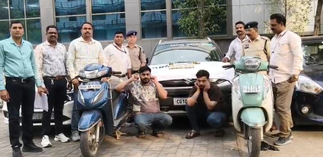 सट्टे के बड़े रैकेट का भंडाफोड़-ACCU और सिविल लाइन पुलिस की संयुक्त कार्यवाही, इनामी सट्टा खाईवाल समेत 2 आरोपी गिरफ्तार, 45 लाख का सामान बरामद,,