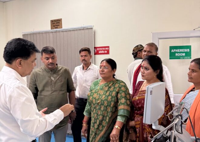 केंद्रीय मंत्री ने मल्टी स्पेशलिटी हॉस्पिटल का किया दौरा, व्यवस्थाओं का लिया जायजा
